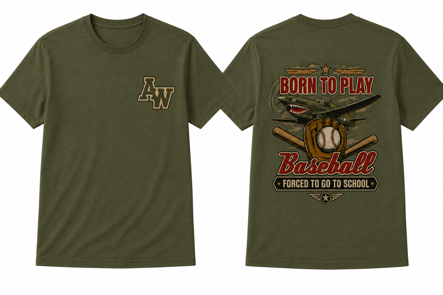 Born to Play Warhawk shirt