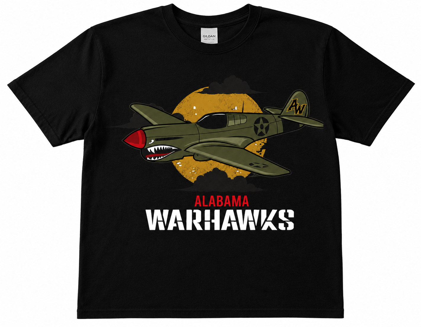 Warhawk Baseball cotton Tshirt