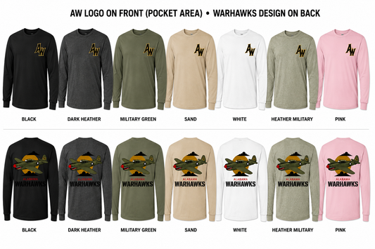 Warhawk Baseball cotton Longsleeve