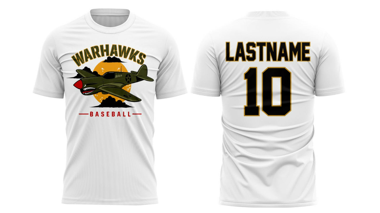 Warhawk Drifit Baseball Shirt