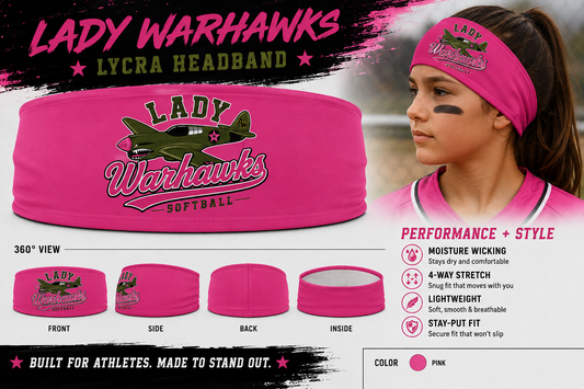 Girls Lycra headband