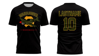 Warhawk Drifit Baseball Shirt