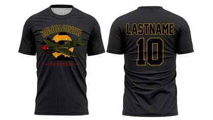 Warhawk Drifit Baseball Shirt