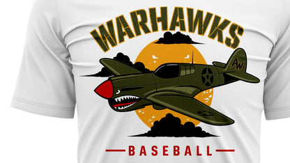 Warhawk Drifit Baseball Shirt