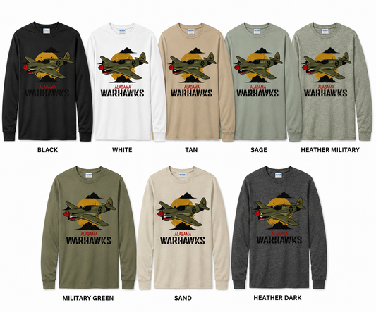 Warhawk Baseball cotton Longsleeve