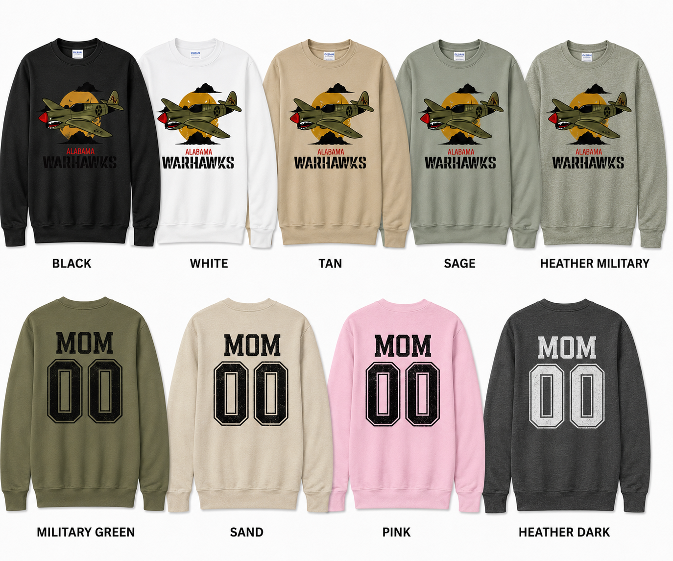Warhawk Baseball Fleece Sweatshirt