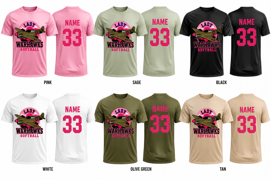 Lady Warhawk Drifit Tshirt